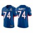 Mens Tampa Bay Buccaneers #74 Ali Marpet 2022 NFC Royal Pro Bowl Stitched Jersey