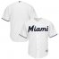 Miami Marlins Blank White Cool Base Stitched Youth MLB Jersey