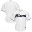 Miami Marlins Blank White Cool Base Stitched Youth MLB Jersey