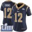 Nike Los Angeles Rams #12 Brandin Cooks Navy Blue Team Color Super Bowl LIII Bound Womens Stitched NFL Vapor Untouchable Limited Jersey