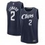 Kawhi Leonard LA Clippers Fanatics Branded Unisex 2023/24 Fast Break Jersey – Navy – City Edition