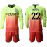 Manchester City #22 Mendy Third Long Sleeves Soccer Club Jersey