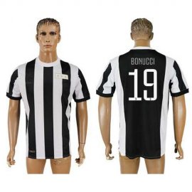 Juventus #19 Bonucci 120th Anniversary Soccer Club Jersey