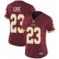 Nike Washington Football Team #23 Bryce Love Burgundy Red Team Color Womens Stitched NFL Vapor Untouchable Limited Jersey