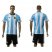 Argentina Blank Home Soccer Country Jersey