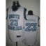 Chicago Bulls 23 Jordan White Jerseys North Carolina Cheap
