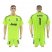 Juventus #1 Buffon Shiny Green Goalkeeper Soccer Club Jersey