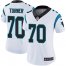 Nike Carolina Panthers #70 Trai Turner White Womens Stitched NFL Vapor Untouchable Limited Jersey