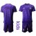 Germany Blank Purple Goalkeeper Kid Soccer Country Jersey