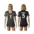 Womens Germany #5 Hummels Away Soccer Country Jersey
