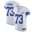 Nike Dallas Cowboys #73 Joe Looney White Mens Stitched With Established In 1960 Patch NFL New Elite Jersey