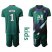 Paris Saint Germain #1 Buffon Green Goalkeeper Kid Soccer Club Jersey