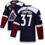 Adidas Colorado Avalanche #37 J.T. Compher Navy Youth 2022 Stanley Cup Final Patch Alternate Authentic Stitched NHL Jersey Youth