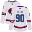 Adidas Montreal Canadiens #90 Tomas Tatar White Authentic 2017 100 Classic Womens Stitched NHL Jersey