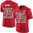 Nike Tampa Bay Buccaneers #35 Jamel Dean Red Youth Super Bowl LV Bound Stitched NFL Limited Rush Jersey