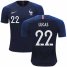 France #22 Lucas Home Soccer Country Jersey
