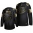 Adidas Anaheim Ducks #36 John Gibson Mens 2019 Black Golden Edition Authentic Stitched NHL Jersey
