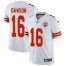 Nike Kansas City Chiefs #16 Len Dawson White Mens Stitched NFL Vapor Untouchable Limited Jersey