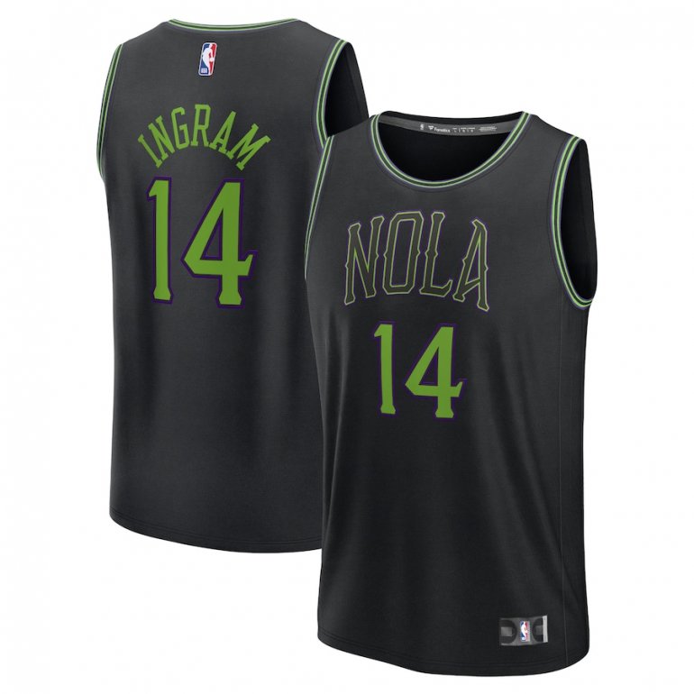 Brandon Ingram New Orleans Pelicans Fanatics Branded Youth 2023/24 Fast Break Jersey – Black – City Edition Brandon Ingram New Orleans Pelicans Fanatics Branded Youth 2023/24 Fast Break Jersey – Black – City Edition