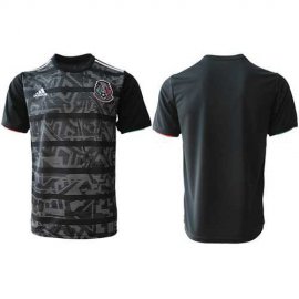 Mexico Blank Black Soccer Country Jersey