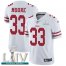 Nike San Francisco 49ers #33 Tarvarius Moore White Super Bowl LIV 2020 Youth Stitched NFL Vapor Untouchable Limited Jersey