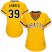 Pittsburgh Pirates #39 Dave Parker Gold Alternate Womens Stitched MLB Jersey