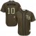 Tampa Bay Rays #10 Corey Dickerson Green Salute to Service Stitched Youth MLB Jersey