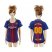 Womens Barcelona Personalized Home Soccer Club Jersey