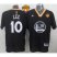 Warriors #10 David Lee Black New Alternate The Finals Patch Stitched NBA Jersey