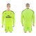 Real Madrid Blank Shiny Green Goalkeeper Long Sleeves Soccer Club Jersey
