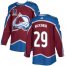 Adidas Colorado Avalanche #29 Nathan MacKinnon Burgundy 2022 Stanley Cup Champions Burgundy Home Authentic Stitched NHL Jersey Mens