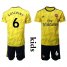 Arsenal #6 Koscielny Away Kid Soccer Club Jersey