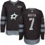 Adidas Dallas Stars #7 Neal Broten Black 1917-2017 100th Anniversary Stitched NHL Jersey