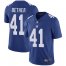 Nike New York Giants #41 Antoine Bethea Royal Blue Team Color Mens Stitched NFL Vapor Untouchable Limited Jersey