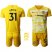 Chelsea Blank Black Goalkeeper Kid Soccer Club Jersey