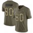 Nike Green Bay Packers #80 Jimmy Graham Olive/Camo Mens Stitched NFL Limited 2017 Salute To Service Jersey
