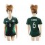 Mexico #6 H.Herrera Home Soccer Country Jersey