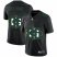 Green Bay Packers Custom Mens Nike Team Logo Dual Overlap Limited NFL Jersey Black