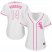 Chicago White Sox #14 Paul Konerko White/Pink Fashion Womens Stitched MLB Jersey