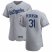 Los Angeles Dodgers #31 Joc Pederson Mens Nike Gray Road 2020 Authentic Team MLB Jersey
