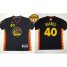 Warriors #40 Harrison Barnes Black Slate Chinese New Year The Finals Patch Stitched NBA Jersey