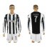 Juventus #7 Cuadrado Home Long Sleeves Soccer Club Jersey
