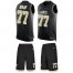 Nike New Orleans Saints #77 Willie Roaf Black Team Color Mens Stitched NFL Limited Tank Top Suit Jersey