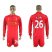 Liverpool #26 ILORI Home Long Sleeves Soccer Club Jersey