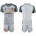 Manchester United Blank Grey Goalkeeper Soccer Club Jersey