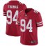 Nike San Francisco 49ers #94 Solomon Thomas Red Team Color Mens Stitched NFL Vapor Untouchable Limited Jersey