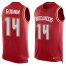 Nike Tampa Bay Buccaneers #14 Chris Godwin Red Team Color Mens Stitched NFL Limited Tank Top Jersey