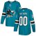 Mens Adidas Sharks Personalized Authentic Teal Green Home NHL Jersey