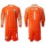 Brazil #1 Alisson Orange Goalkeeper Long Sleeves Soccer Country Jersey