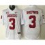 Oklahoma Sooners #3 Sterling Shepard White XII Stitched NCAA Jersey
